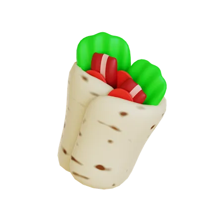 Kebab  3D Icon