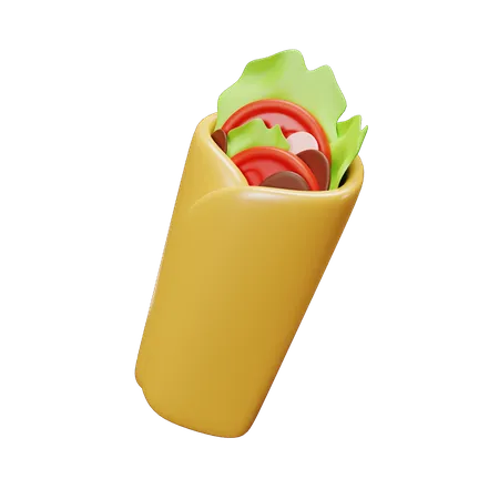 Kebab  3D Icon