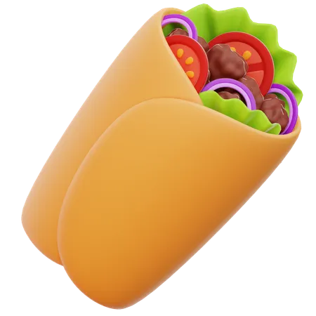 Kebab  3D Icon