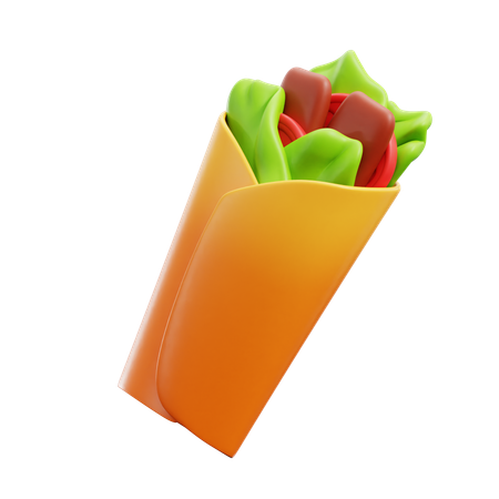 Kebab  3D Icon