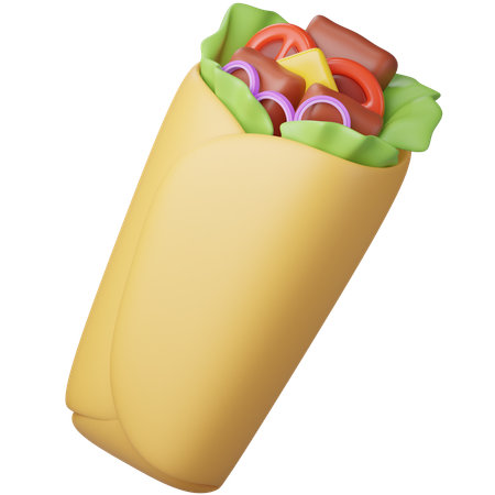 Kebab  3D Icon