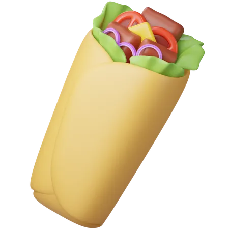 Kebab  3D Icon