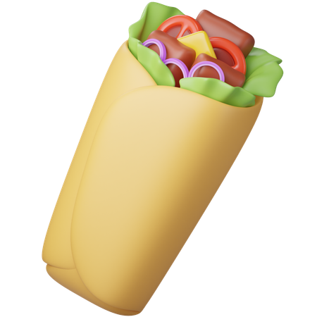 Kebab  3D Icon