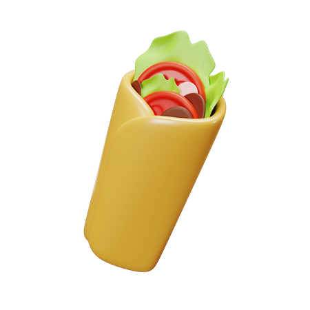 Kebab  3D Icon