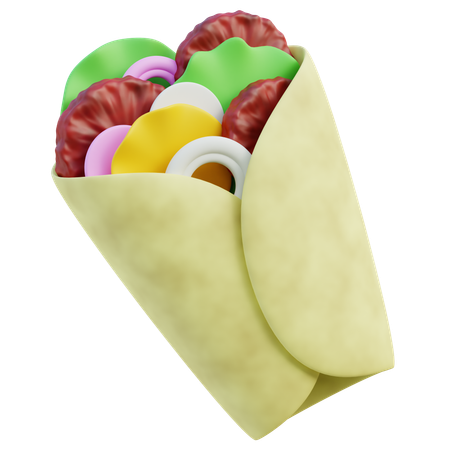Kebab  3D Icon