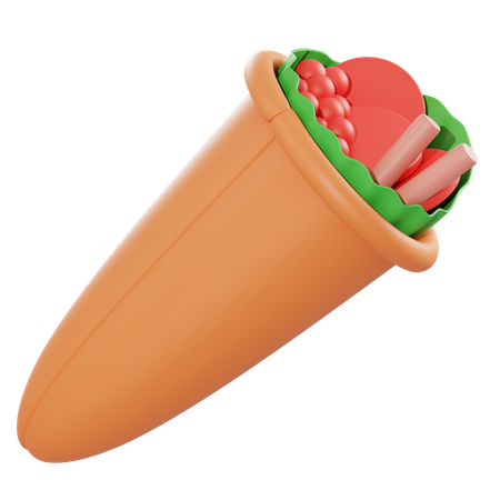 Kebab 3D Illustration