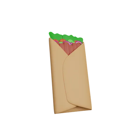 Kebab  3D Icon