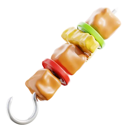 Kebab 3D Icon