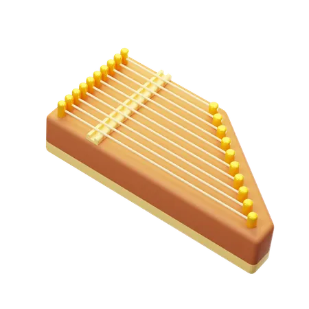 Kecapi  3D Icon