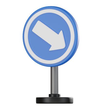 Keep direction  3D Icon