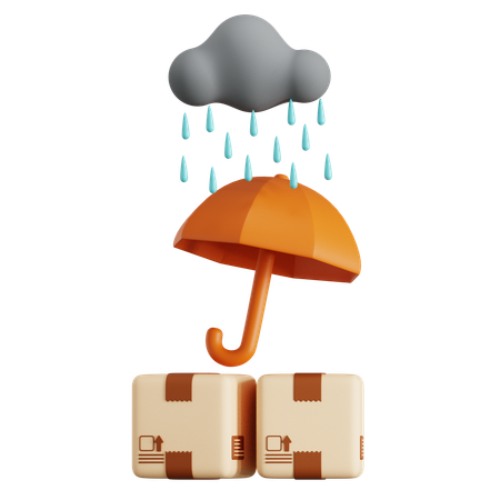 Keep dry  3D Icon
