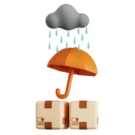 Keep dry  3D Icon