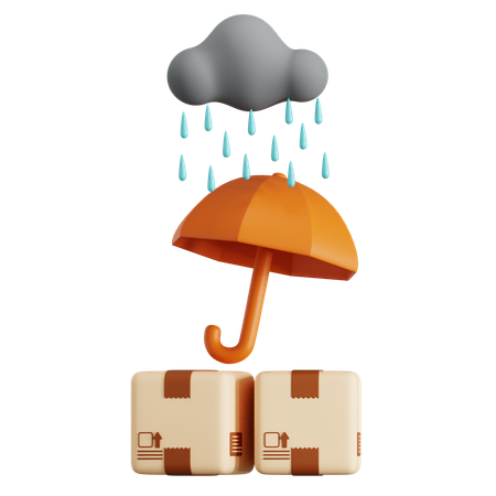 Keep dry  3D Icon