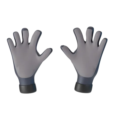 Keeper Gloves 3D Icon