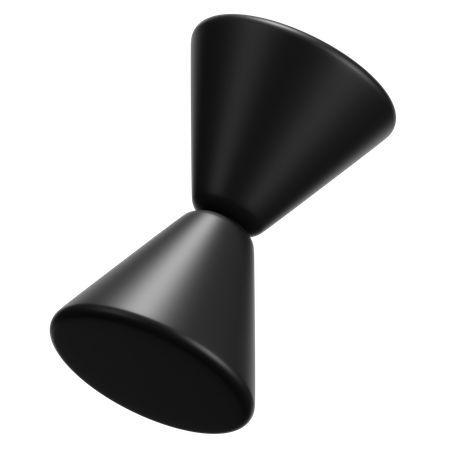 Kegel abstrakte Form  3D Icon