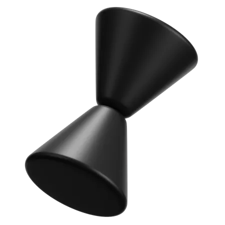 Kegel abstrakte Form  3D Icon