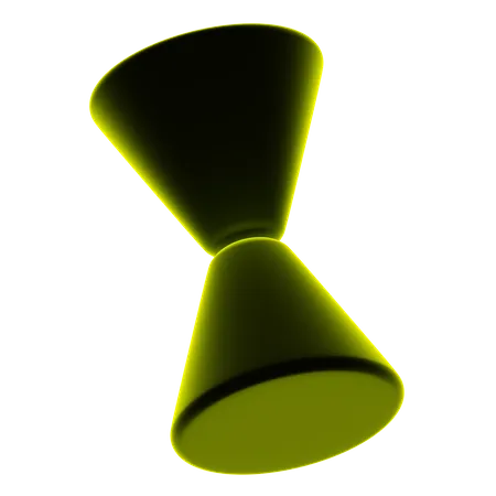 Kegel abstrakte Form  3D Icon