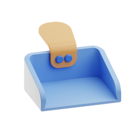 Kehrschaufel  3D Icon