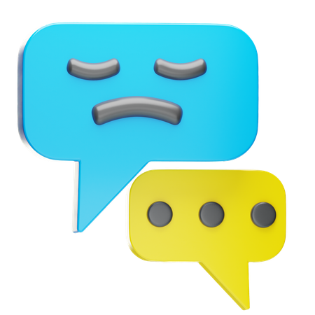 Kein Chat  3D Icon
