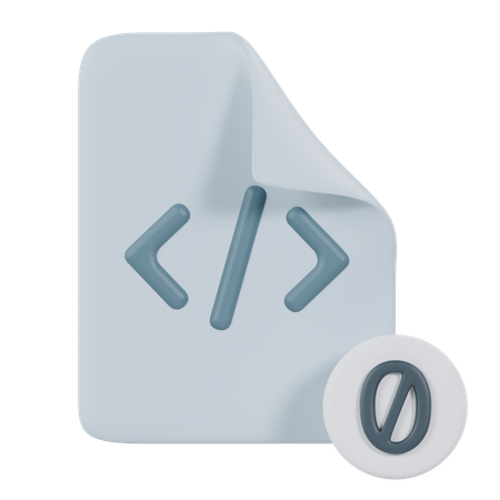 Kein Code  3D Icon