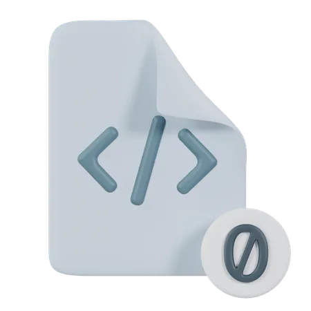 Kein Code  3D Icon