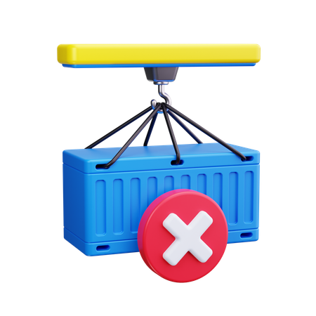 Kein Container  3D Icon