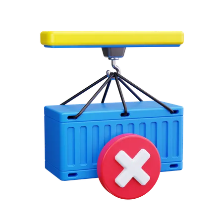 Kein Container  3D Icon