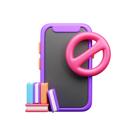 Kein E-Book  3D Icon