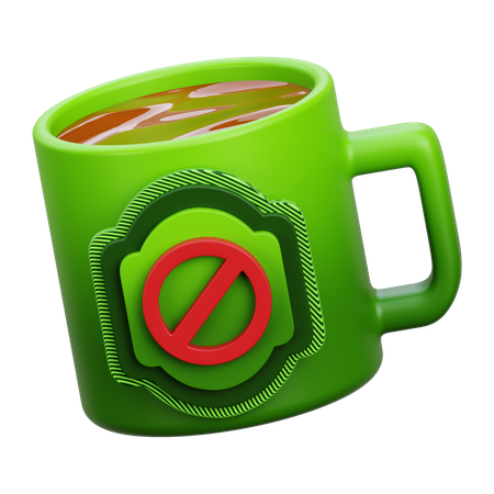 Kein Getränk  3D Icon