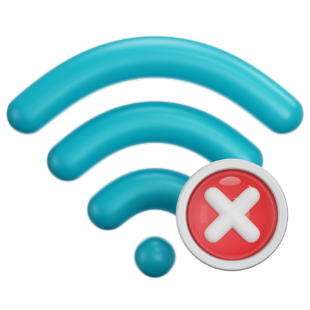 Kein Signal  3D Icon