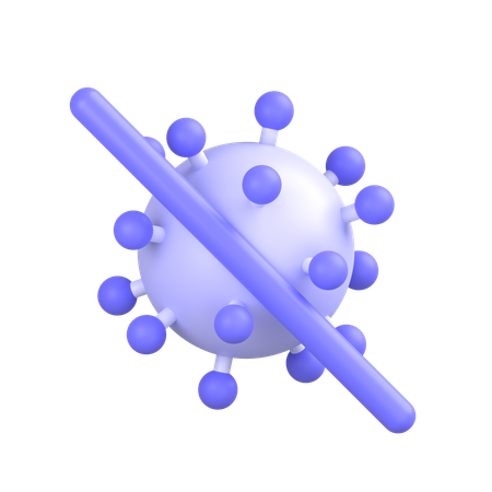 Kein Virus  3D Icon