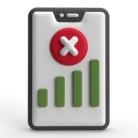 Keine Verbindung  3D Icon