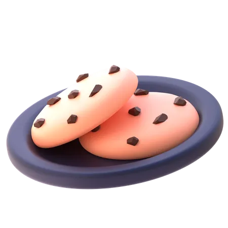 Plätzchen  3D Icon