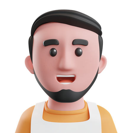 Kellner  3D Icon