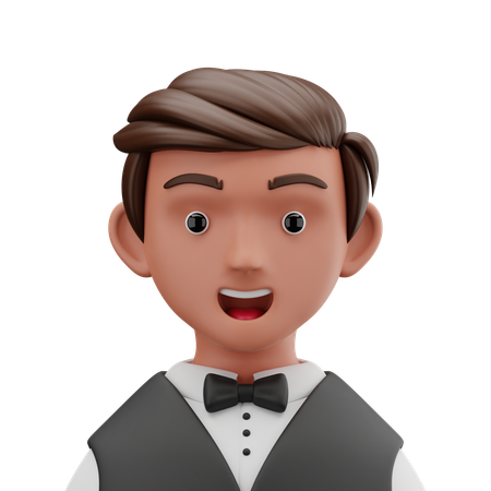 Kellner  3D Icon