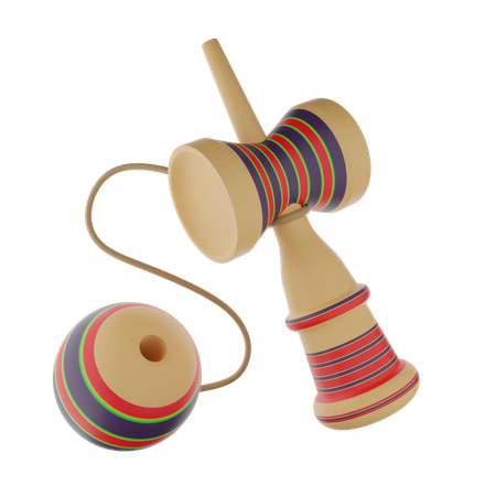 Kendama  3D Icon