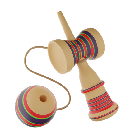 Kendama  3D Icon