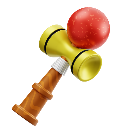 Kendama  3D Illustration