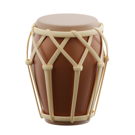 Kendang  3D Icon