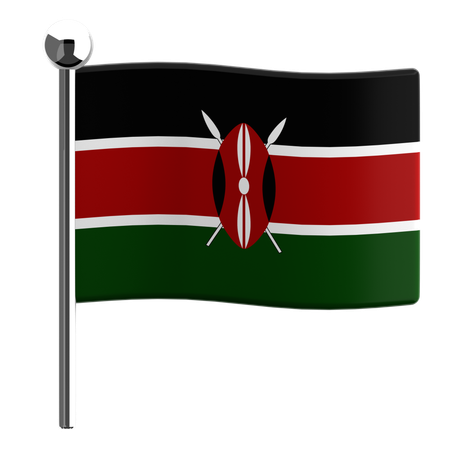 Kenya  3D Icon