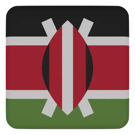 Kenya  3D Icon