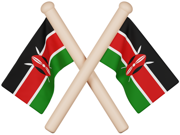 Kenya Flag  3D Icon