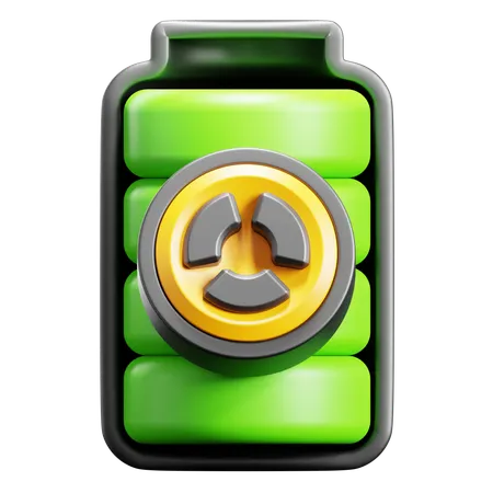 Kernenergie  3D Icon