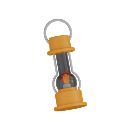 Kerosene Lantern 3D Icon