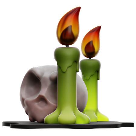 Kerze  3D Icon