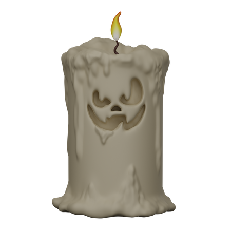 Kerzengesicht  3D Icon