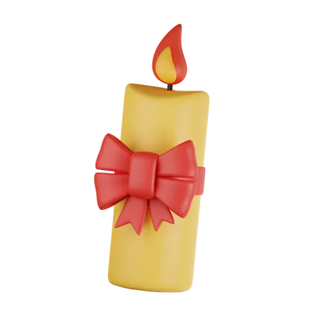 Kerzenlicht  3D Icon