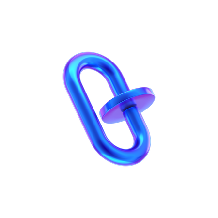 Kette abstrakt form  3D Icon