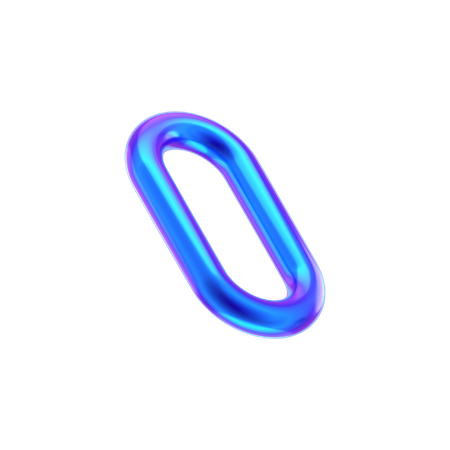Kette abstrakt form  3D Icon
