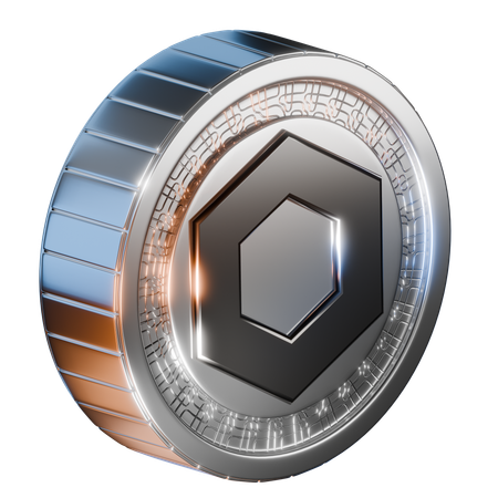 Chainlink-Münze  3D Icon